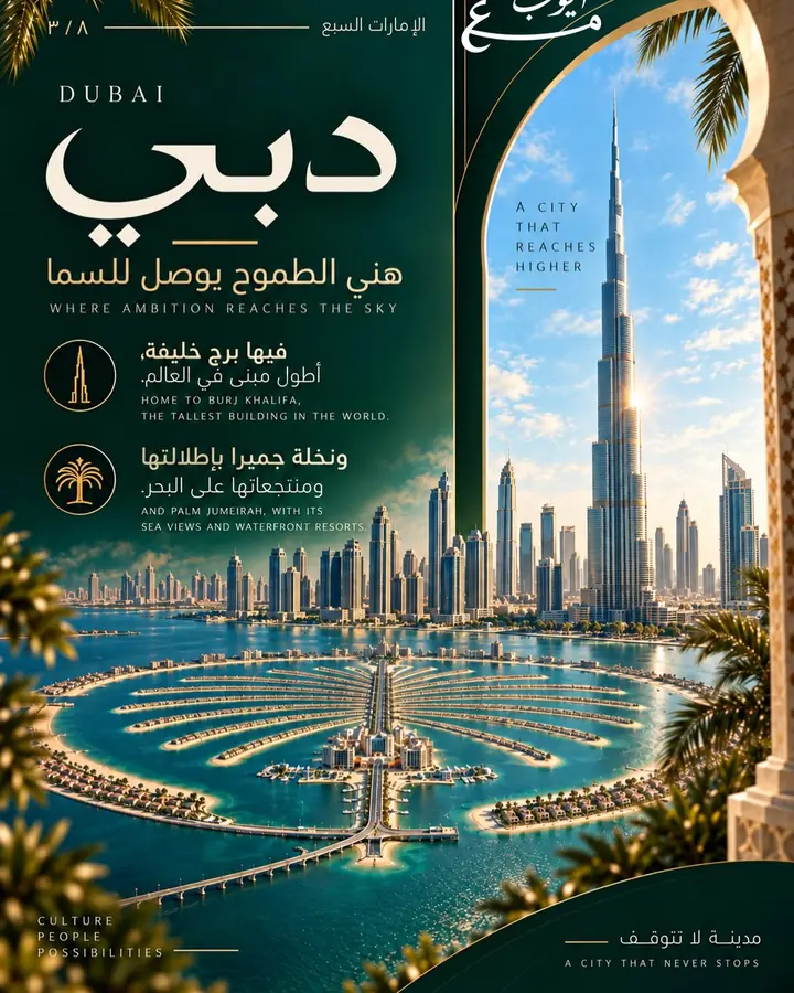Dubai, from Ayoub's seven emirates series