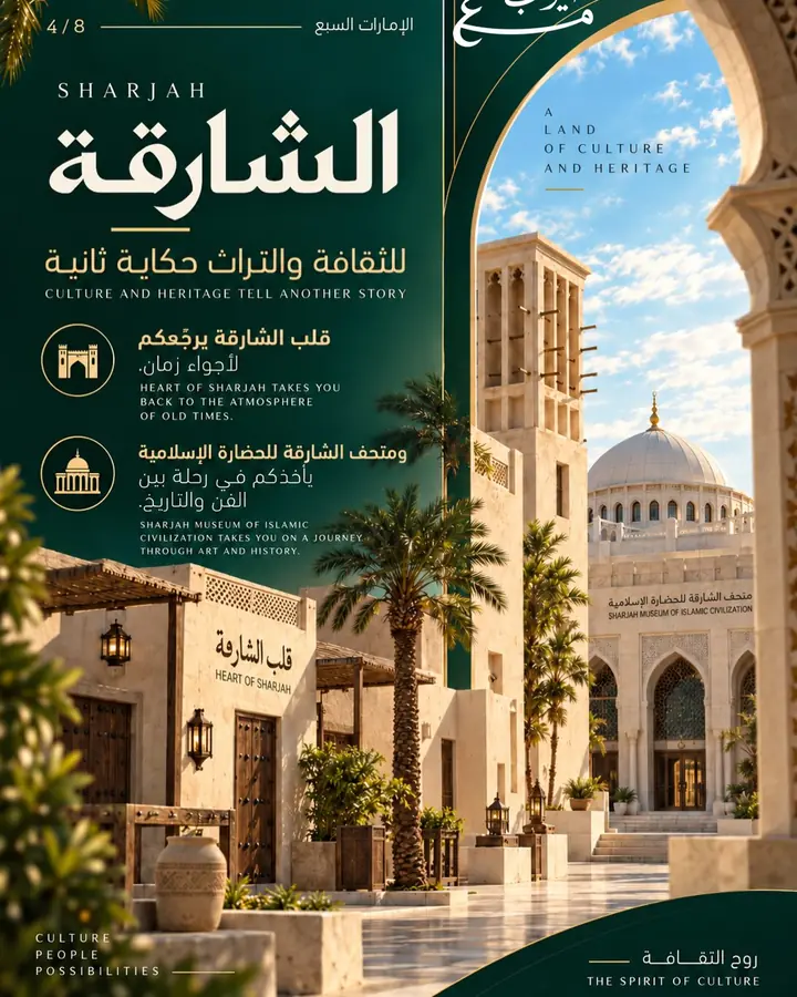Sharjah, from Ayoub's seven emirates series